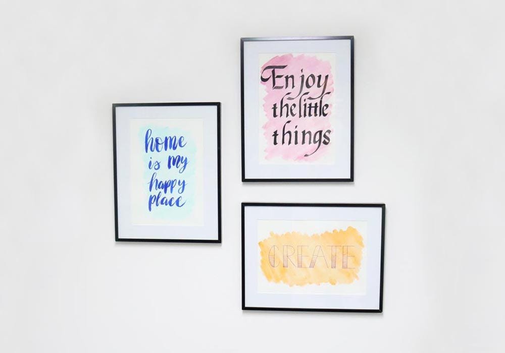 3 hand lettering styles for beginners – Mont Marte Australia