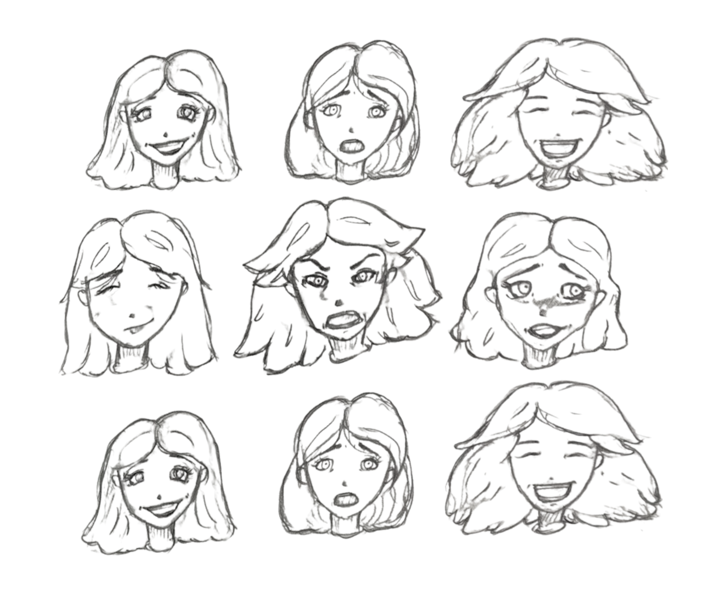 Basic Expression Drawing Tips for drawing expressions – Mont Marte Australia