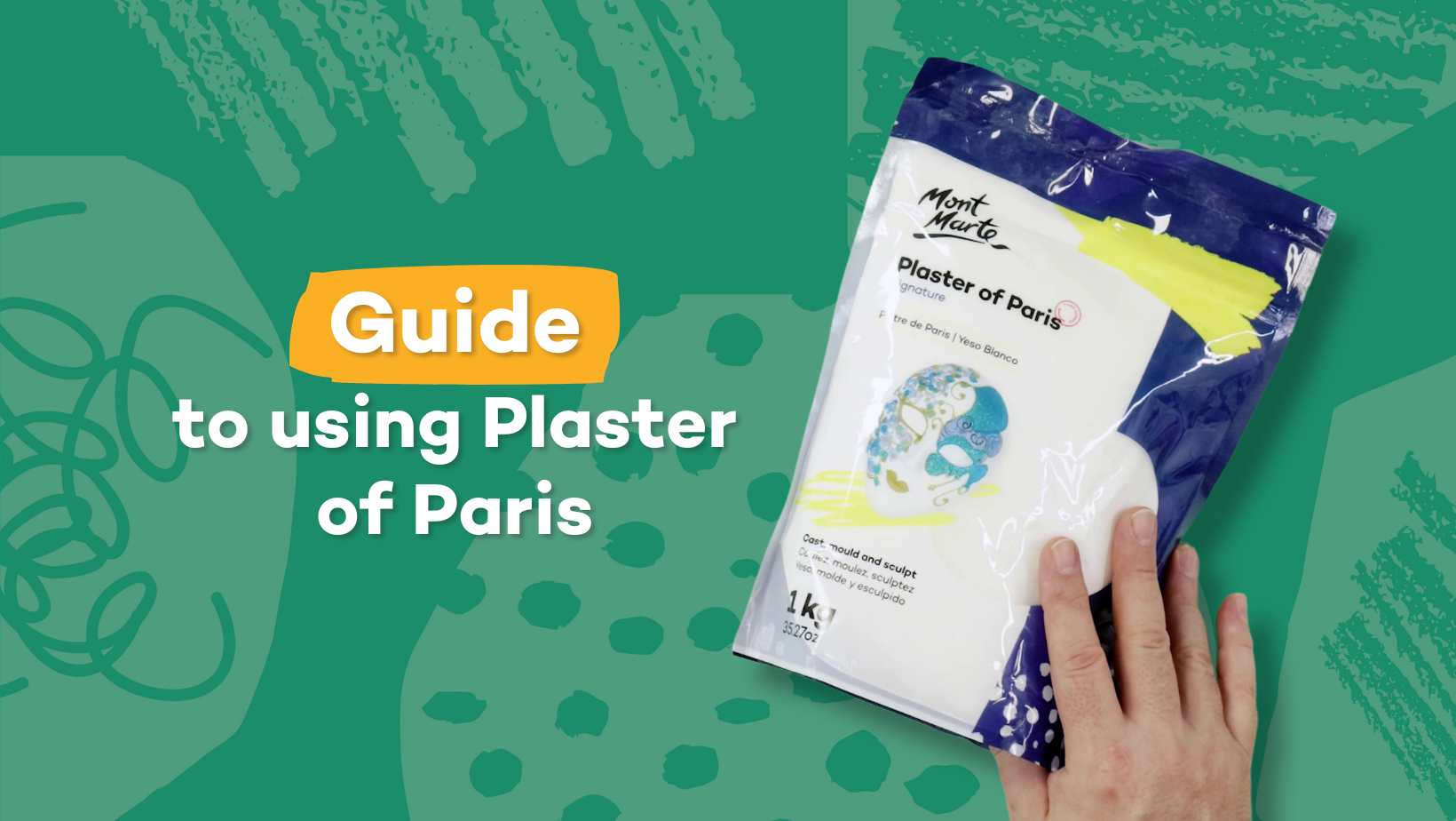 Guide to using plaster of Paris – Mont Marte