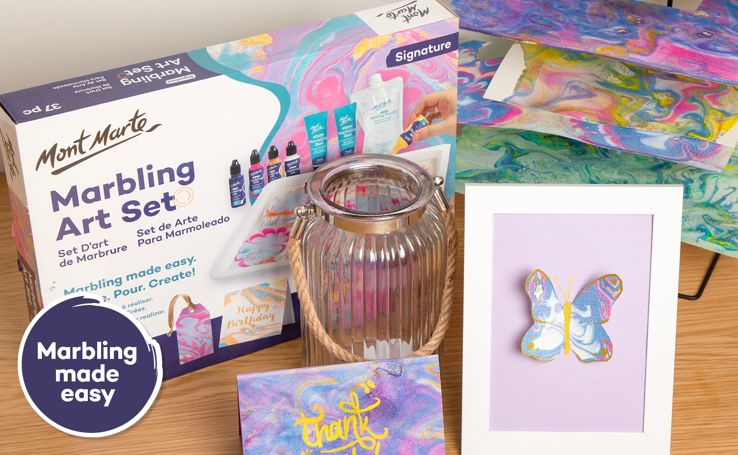 <p><strong>Marbling</strong></p><p>Art Set</p>