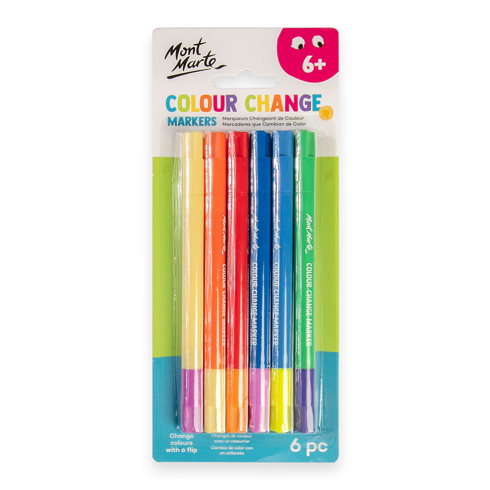 Colour Change Magic Markers 6pc