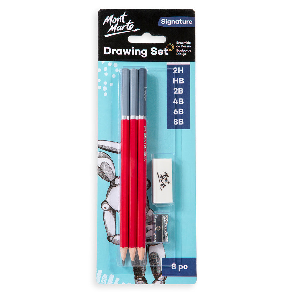 Drawing Set Signature 8pc – Mont Marte Australia