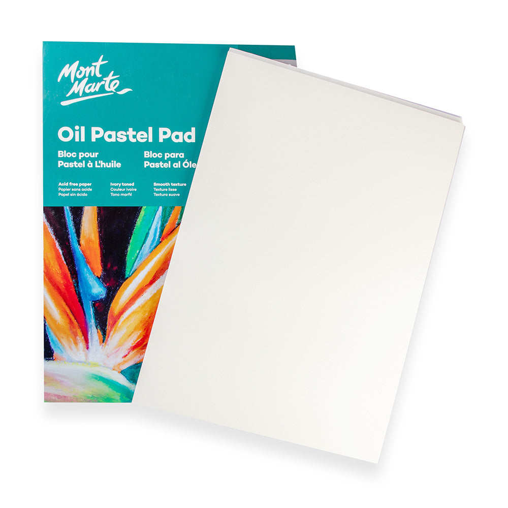 Oil Pastel Pad Premium A4 20 Sheets 200gsm