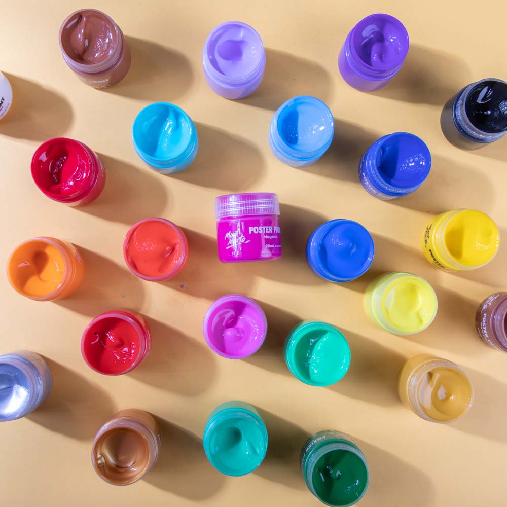 Poster Paints 24pc x 20ml (0.68 US fl.oz)