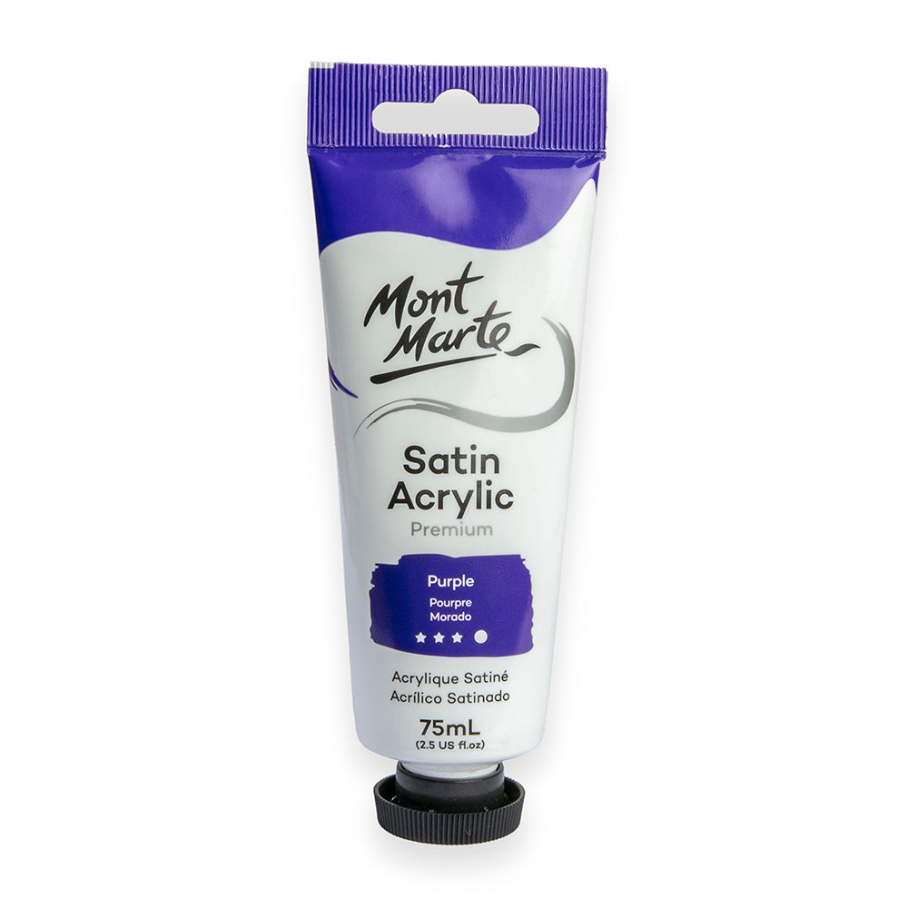 Satin Akrýl 75 ml - Purple