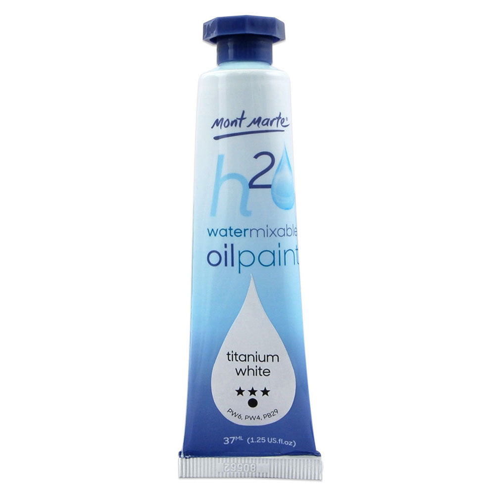 Water Mixable Oil Paint 37ml (1.25oz) - Titanium White