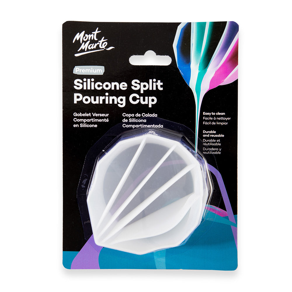 Mont Marte Olio di Silicone – 60ml – Ideale per il Pouring Acrilico – Perfetto per la pittura Acrilica e la tecnica del Pouring