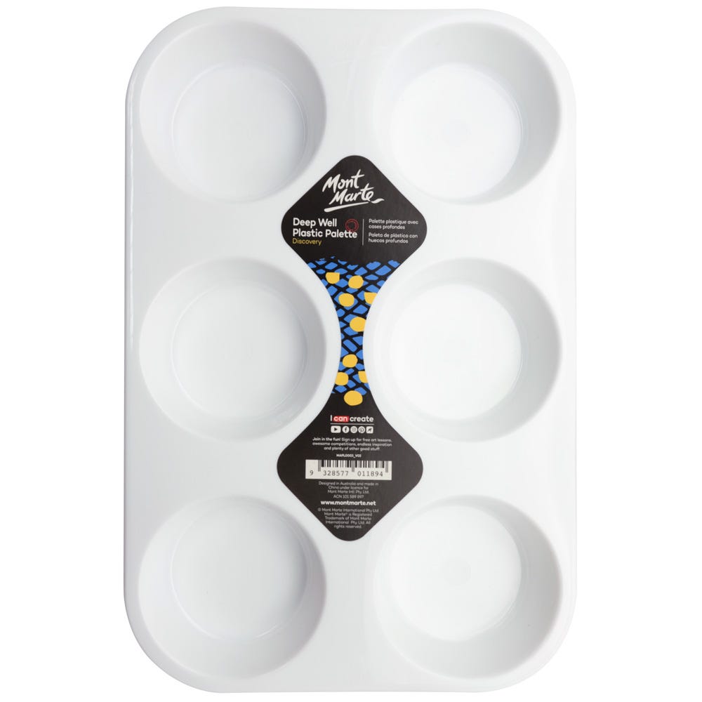 Plastic paint palette sales