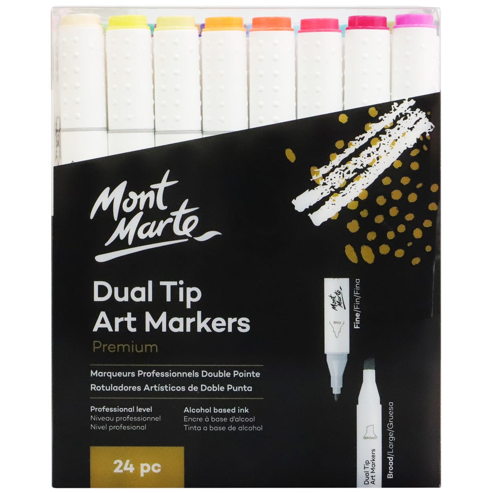 Alcohol Markers - Smudge-free Alcohol Ink Markers for Sale – Mont Marte