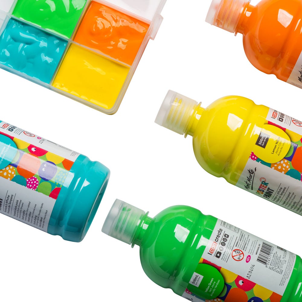 Poster Paint 500ml (16.91 US fl.oz) - Burnt Sienna