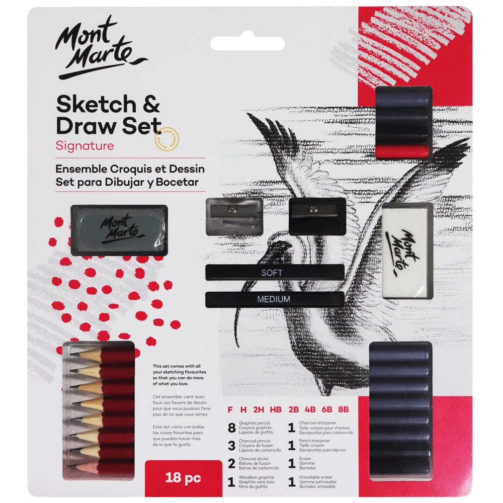 Sketch & Draw Signature Set 18pc