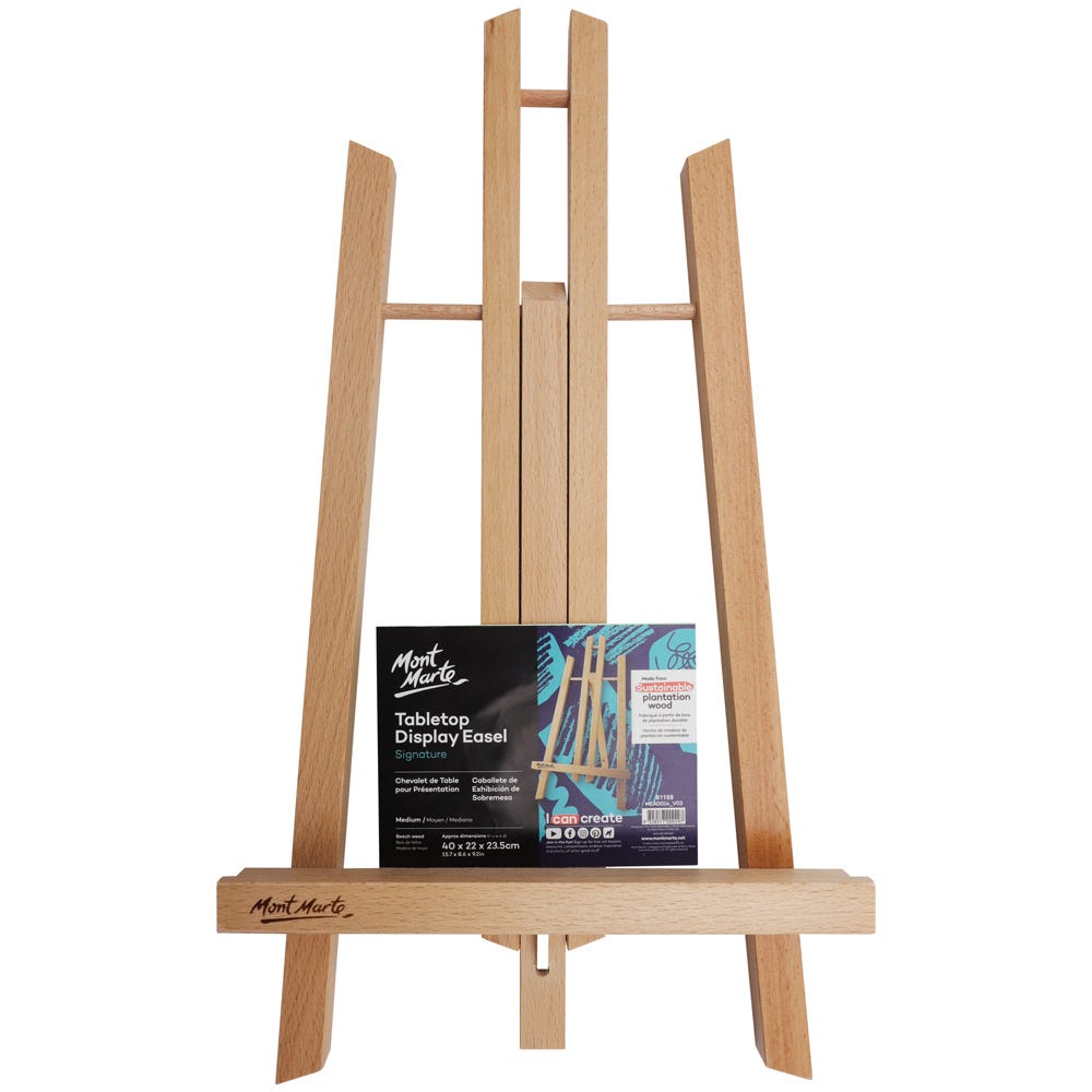 Tabletop Display Easel Signature - Medium
